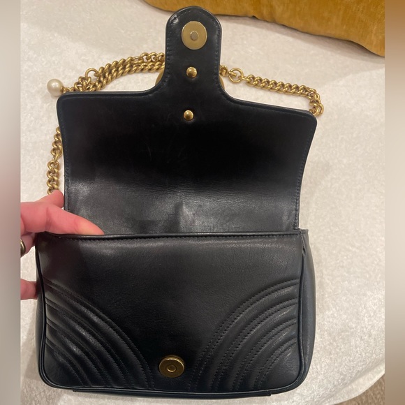 Gucci Pearl Marmont Belt Bag Fanny Pack - Picture 4 of 8